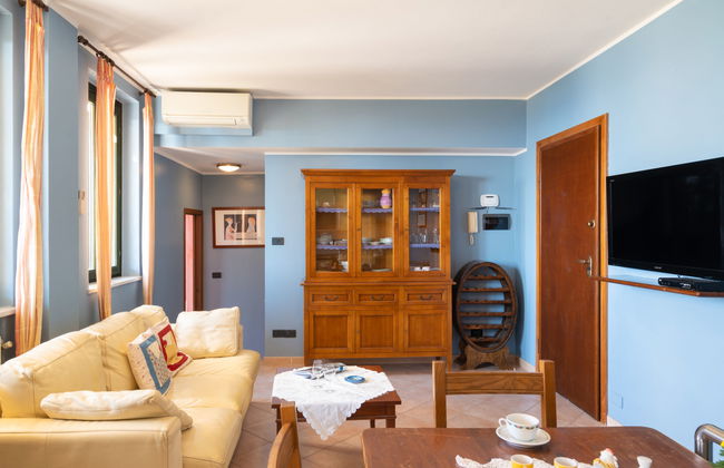 Apartamento de 3 quartos em Cipressa com piscina e jardim - Foto 3
