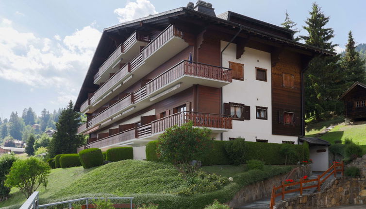 Photo 1 - Appartement de 2 chambres à Ollon avec sauna et vues sur la montagne