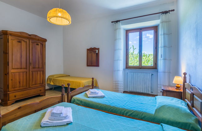 Apartamento de 4 quartos em Montaione com piscina e jardim - Foto 22