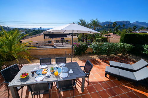 Foto 5 - Casa de 2 habitaciones en Calpe con piscina y vistas al mar