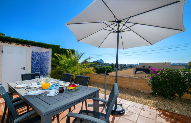 Casa de 3 quartos em Calp com piscina e terraço - Foto 15