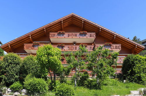 Photo 1 - Appartement de 2 chambres à Crans-Montana avec jardin et terrasse