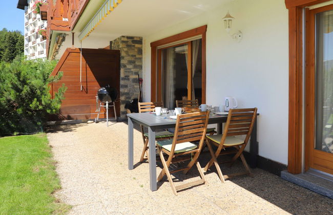 Apartamento de 3 quartos em Crans-Montana com jardim e terraço - Foto 19