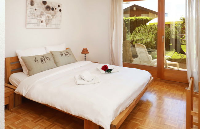 Apartamento de 3 quartos em Crans-Montana com jardim e terraço - Foto 5