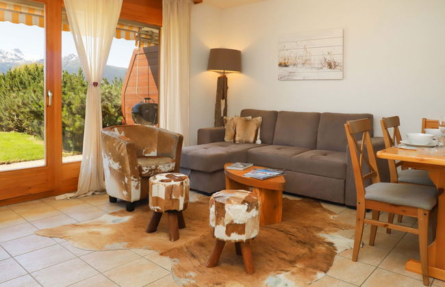 Apartamento de 3 quartos em Crans-Montana com jardim e terraço - Foto 6