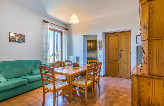 Apartamento de 2 quartos em Montaione com piscina e jardim - Foto 7