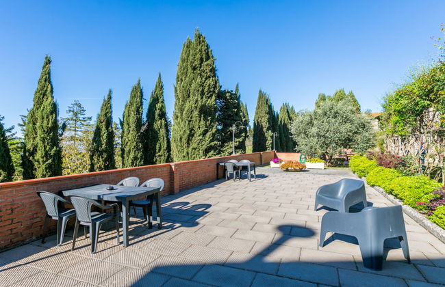 Apartamento de 2 quartos em Montaione com piscina e jardim - Foto 28