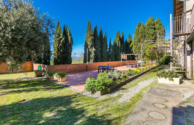 Apartamento de 2 quartos em Montaione com piscina e jardim - Foto 54