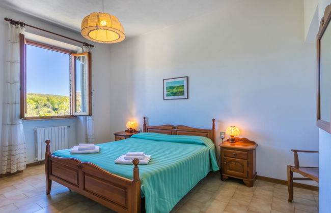 Apartamento de 2 quartos em Montaione com piscina e jardim - Foto 12