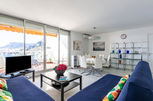 Foto 2 - Apartamento de 2 quartos em Roquebrune-Cap-Martin com piscina e vistas do mar
