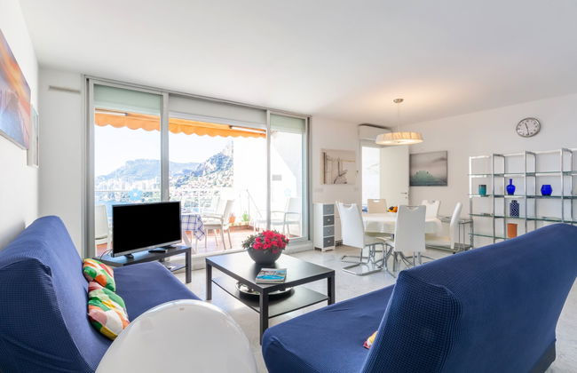 Apartamento de 3 quartos em Roquebrune-Cap-Martin com piscina e jardim - Foto 9