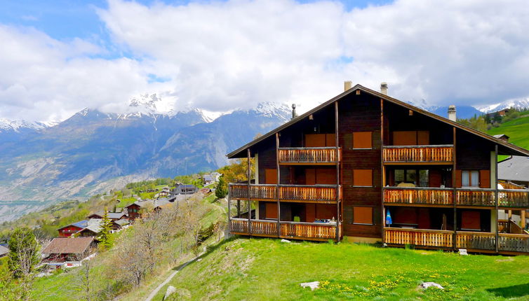 Photo 1 - Appartement de 2 chambres à Bürchen avec vues sur la montagne