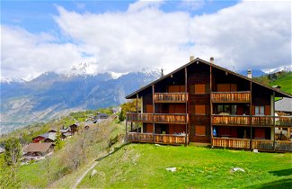 Foto 1 - Appartamento con 2 camere da letto a Bürchen con vista sulle montagne