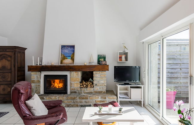 Haus mit 1 Schlafzimmer in Plounévez-Lochrist mit garten und terrasse - Foto 6