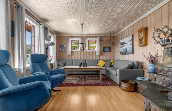 Casa de 4 quartos em Fossdal com jardim e terraço - Foto 10