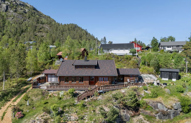 Casa de 4 quartos em Fossdal com jardim e terraço - Foto 39