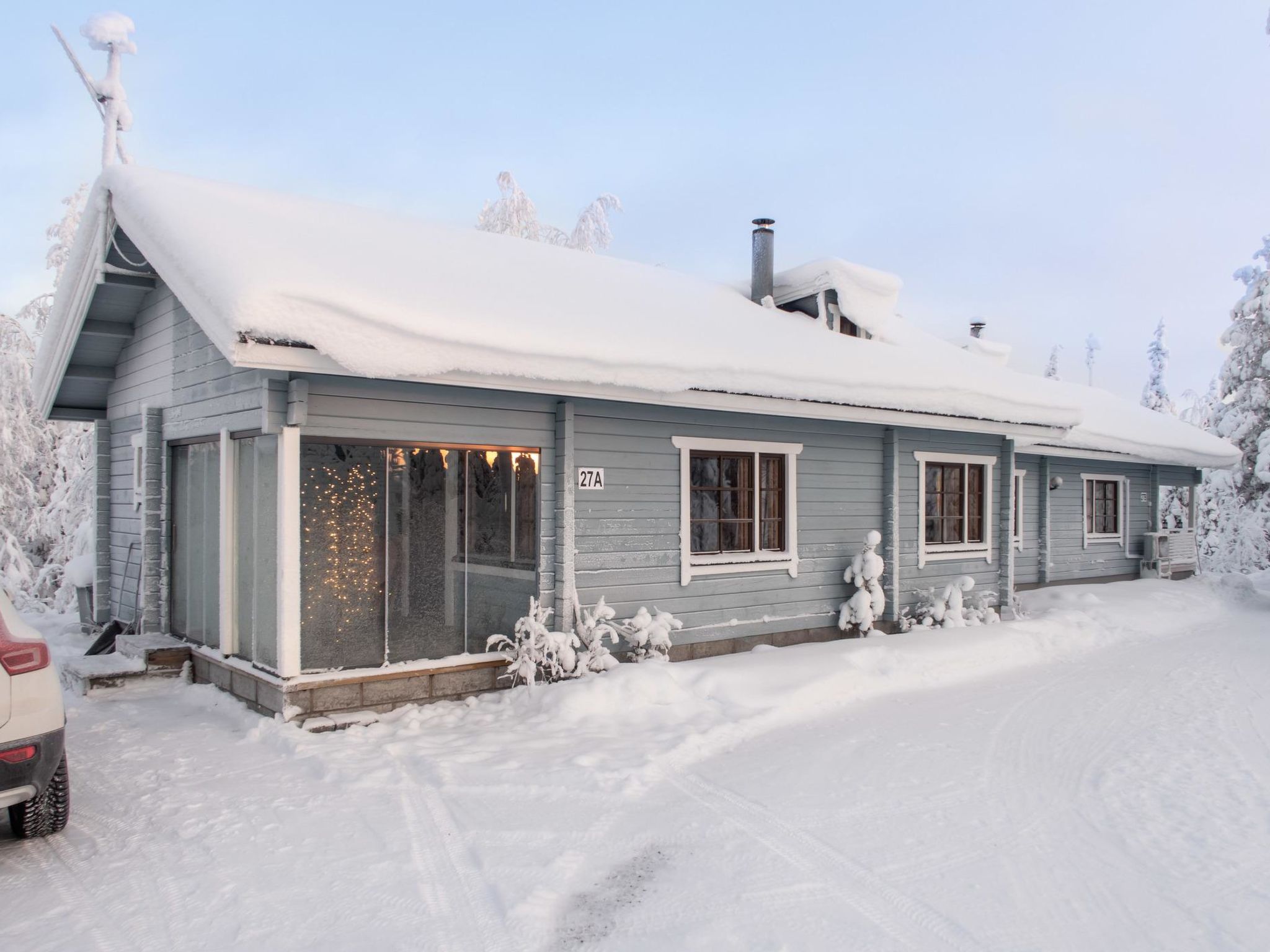 Foto 1 - Casa de 2 quartos em Kuusamo com sauna e vista para a montanha