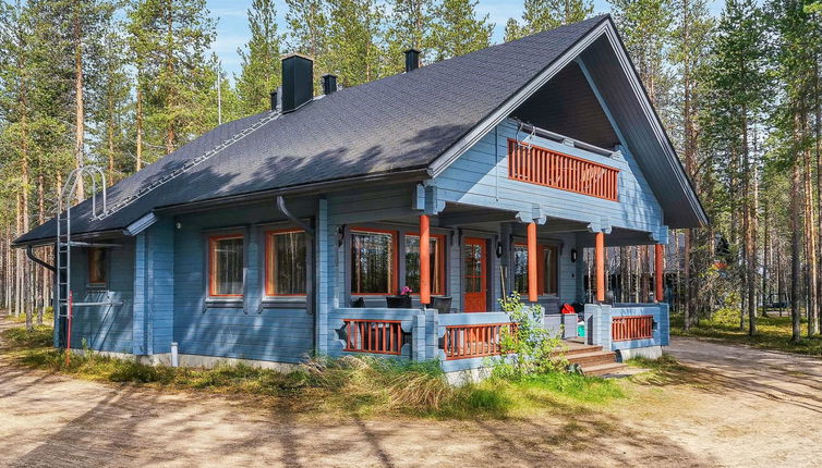 Foto 1 - Casa de 2 habitaciones en Kuusamo con sauna y vistas a la montaña