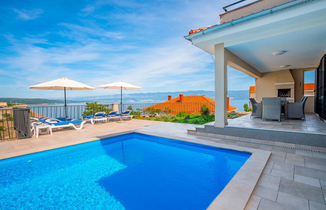 Haus mit 4 Schlafzimmern in Vrbnik mit privater pool und garten - Foto 10