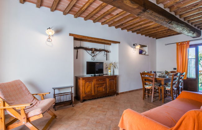 4 bedroom Apartment in Castelnuovo di Val di Cecina with swimming pool and garden - Photo 3