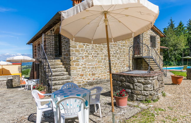 Apartamento de 2 quartos em Pelago com piscina e jardim - Foto 24