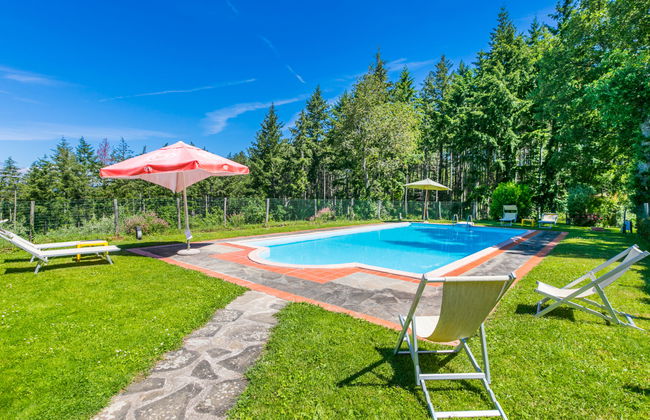 Apartamento de 2 quartos em Pelago com piscina e jardim - Foto 25