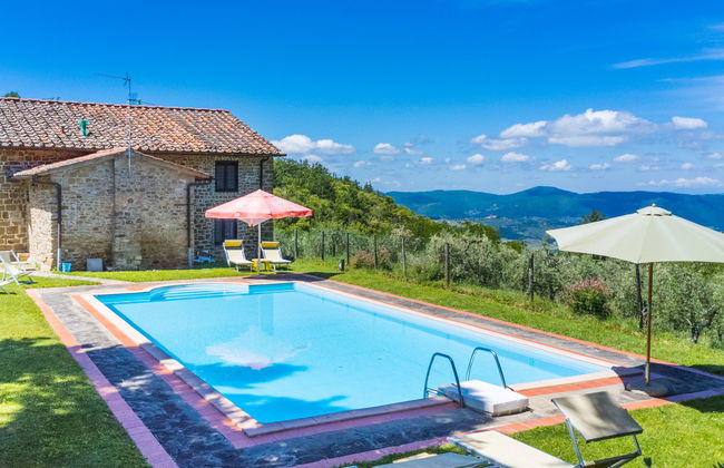 Apartamento de 2 quartos em Pelago com piscina e jardim - Foto 39
