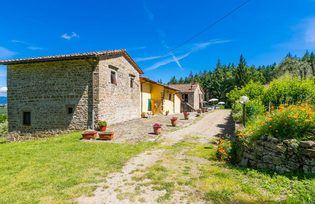Apartamento de 2 quartos em Pelago com piscina e jardim - Foto 35