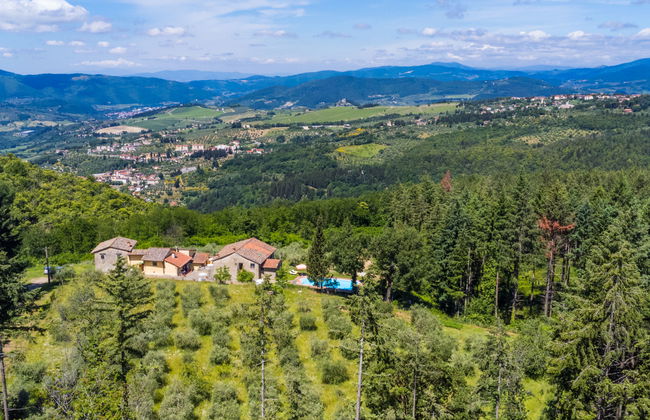 Apartamento de 2 quartos em Pelago com piscina e jardim - Foto 2