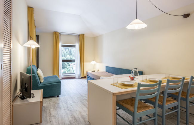 Apartamento de 2 quartos em Pré-Saint-Didier com sauna - Foto 2