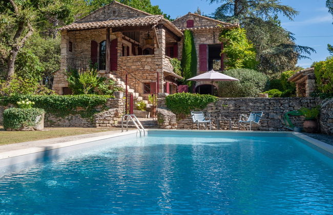 Casa de 4 quartos em Ménerbes com piscina privada e jardim - Foto 1