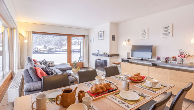 Apartamento de 3 quartos em Nendaz com terraço - Foto 2