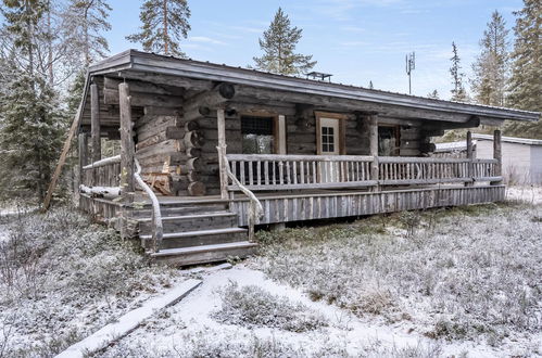 Foto 1 - Casa de 1 habitación en Kuusamo con sauna y vistas a la montaña