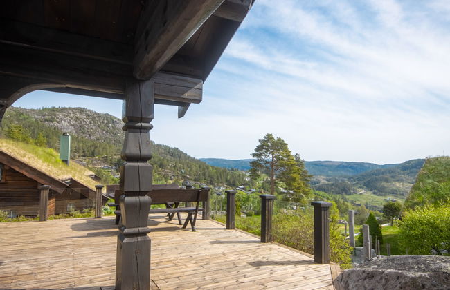 Casa de 5 quartos em Fossdal com jardim e terraço - Foto 5