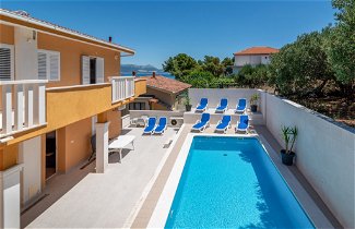 Foto 2 - Apartment mit 3 Schlafzimmern in Trogir mit schwimmbad und terrasse