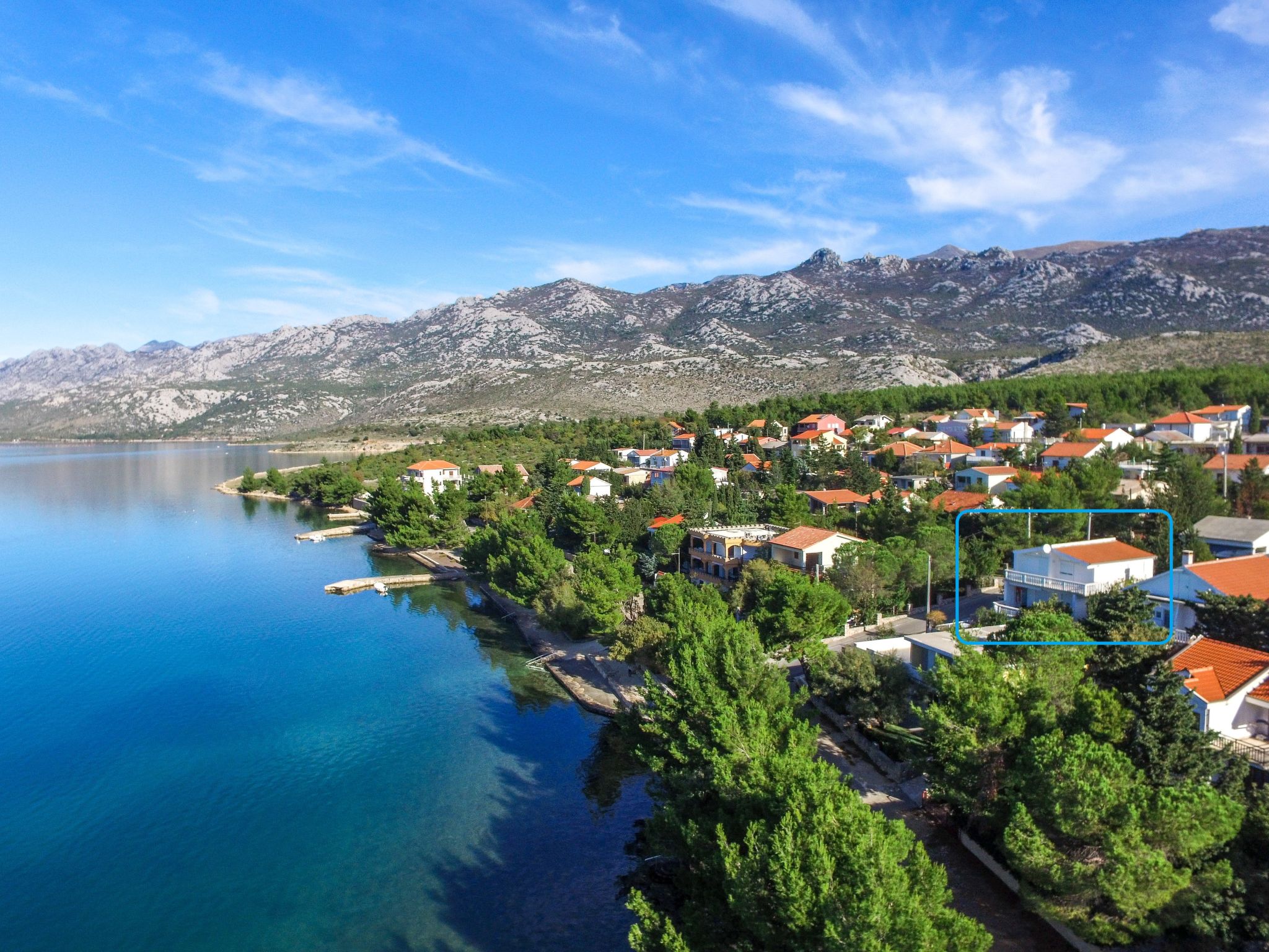 Foto 5 - Apartment mit 2 Schlafzimmern in Jasenice mit blick aufs meer