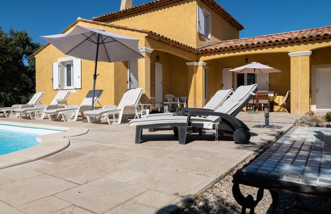 Casa de 4 quartos em Lorgues com piscina privada e terraço - Foto 6