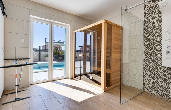Casa de 5 quartos em Sibenik com piscina privada e jardim - Foto 24