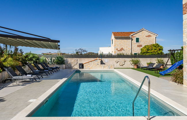 Casa de 5 quartos em Sibenik com piscina privada e jardim - Foto 60