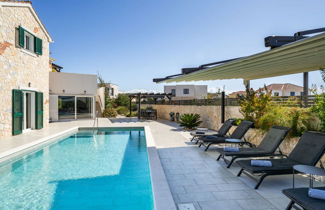 Casa de 5 quartos em Sibenik com piscina privada e jardim - Foto 19