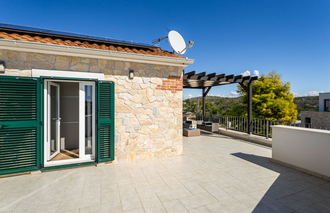 Casa de 5 quartos em Sibenik com piscina privada e jardim - Foto 68