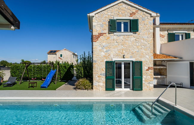 Casa de 5 quartos em Sibenik com piscina privada e jardim - Foto 14