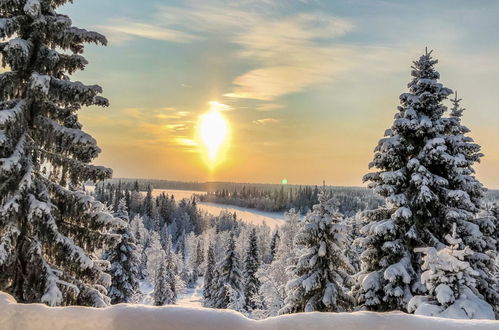 Foto 3 - Casa de 3 quartos em Kuusamo com sauna e vista para a montanha