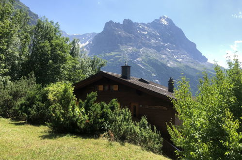 Foto 10 - Apartamento en Grindelwald con jardín