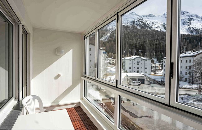 Apartment mit 2 Schlafzimmern in Sankt Moritz mit garten - Foto 11