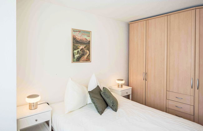 Apartment mit 2 Schlafzimmern in Sankt Moritz mit garten - Foto 9