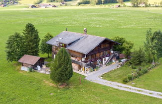 Photo 1 - Appartement de 2 chambres à Lenk avec jardin