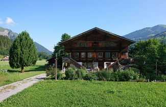 Photo 2 - Appartement de 2 chambres à Lenk avec jardin