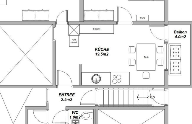 Apartamento de 2 quartos em Lenk com jardim - Foto 21
