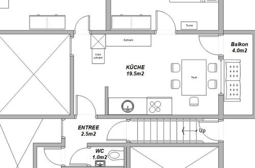 Photo 21 - Appartement de 2 chambres à Lenk avec jardin